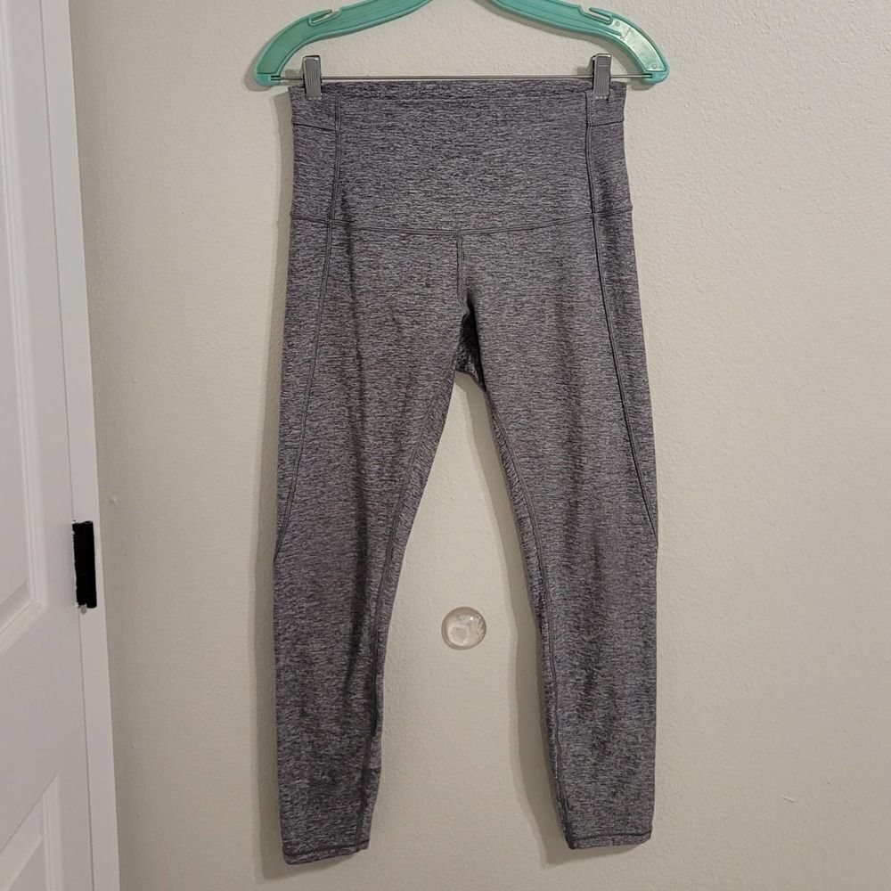 Lululemon Cropped Corset Style Leggings Sz 8